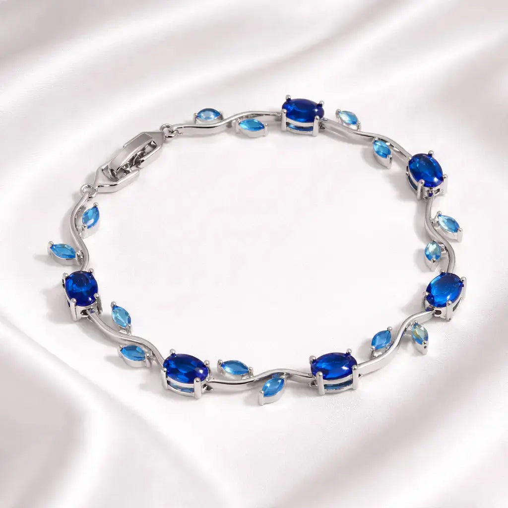 Tulip Floral Bracelet -18K Coquette Flower Bracelet